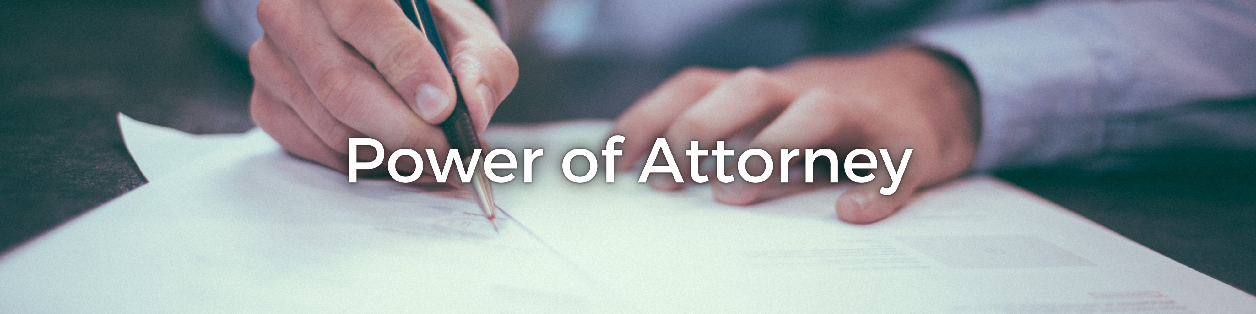 Power of Attorney